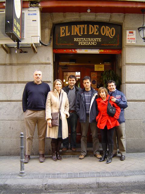 Club Zampon: Restaurante El Inti de oro, calle amor de dios 9, Madrid